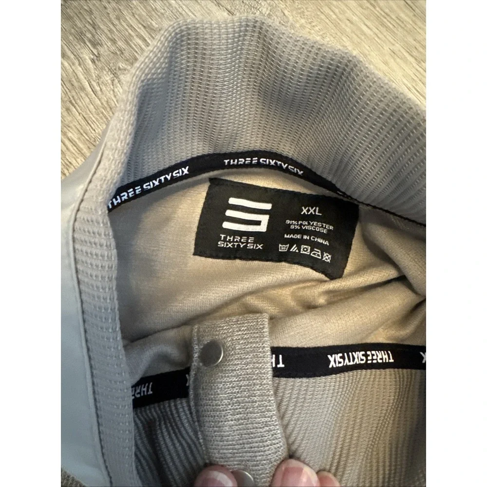 Three Sixty Six long‎ sleeve men's 2XL lightweight Spring sweater Khaki 366